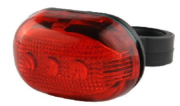 Фонарь STELS Фонарь задний JY-603T 5 светодиодов 3 режима красно-чёрный 560010 LU001602