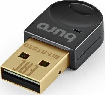 BURO Адаптер USB BU-BT530 BT5.3+EDR class 1.5 20м черный