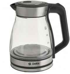 Чайник электрический DELTA DELTA DL-1124 (1,8л. стекло) DELTA DELTA DL-1124 (1,8л. стекло)
