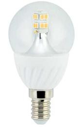 Лампа светодиодная ECOLA globe K4FG40ELC Premium 4,0W G45 E14 золотистый прозрачный шар 86х45 (5)