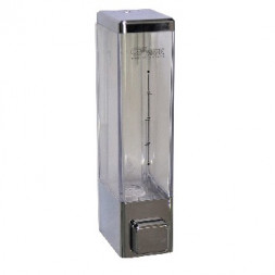 Дозатор д/жидкого мыла GFMARK 623 Дозатор жидкого мыла пластиковый хромированный квадратный-250 мл