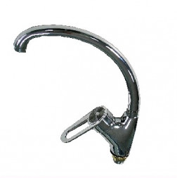 Смеситель для кухни SANAKS 2854 Смеситель кухонный шаровый боковой с голограммой на ручке