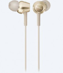 Наушники с гарнитурой SONY MDR-EX255AP/N Цвет золотой