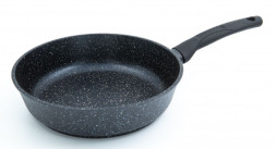 Сковорода VICTORIА G0026 Гранит алюм.,26см., черный гранит c бакелитовой ручкой.