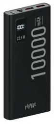 Аккумулятор внешний HIPER EP 10000 BLACK 10000mAh 3A QC PD 2xUSB черный