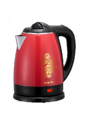 Чайник Чайник Centek CT-0038 Чёрный 1,7л 2200Вт 2стенки Сталь без шва LED-дисплей t:70/80/90/100°С Сенсор