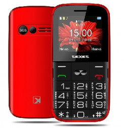 Телефон мобильный TEXET TM-B227 Red (2 SIM)
