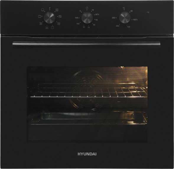 Духовой шкаф HYUNDAI HEO 66412 BG черный