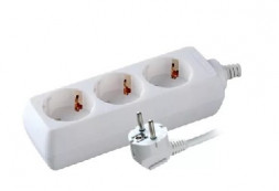 Электро удлинитель VOLSTEN (9313) S 3x3-Z (3 гн. 3 м., 10А, 2200 Вт.)