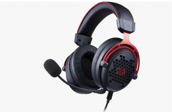 Игровая гарнитура REDRAGON (71126) Diomedes USB, звук 7.1, легкий, черные