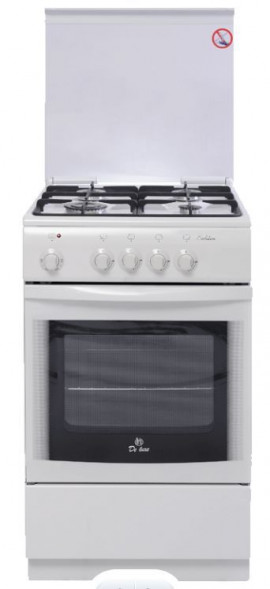 Плита газовая DE LUXE 5040.21ГЭ (941001) бел.