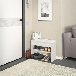 Обувница БИТЕЛ ЛЕССИ Белое/Милк (1 упаковка)