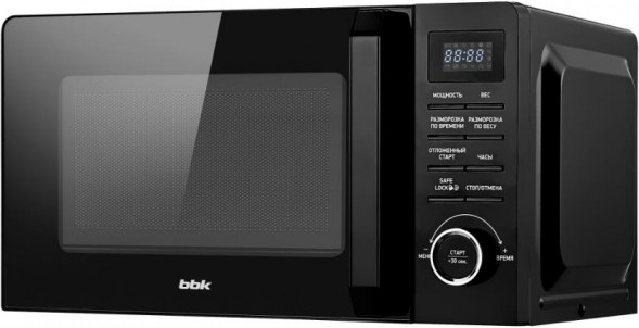 Микроволновая печь BBK 20MWS-723T/B черный
