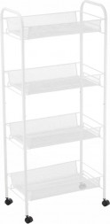 Этажерка UNISTOR MIRAGE 4-х ярусная на колёсиках с глубокими корзинками 211263