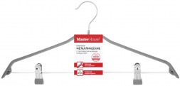 Вешалка MASTER HOUSE Кэролин металлические с противоскольз. покрытием серый 44 см 60583