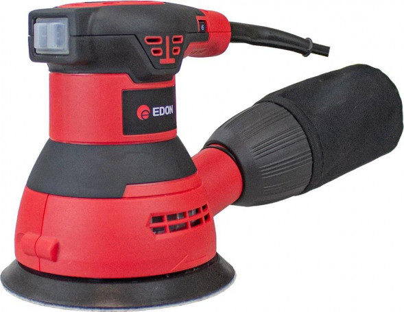 EDON OS-125/420 420Вт, 125мм, черный/красный 19363