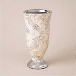 Ваза LEFARD 763-129 декоративная на ножке 10Х20см