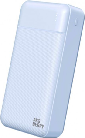 Внешний АКБ AKSBERRY (6900289740014) E300 Epica быстрая зарядка 30000 mAh, белый