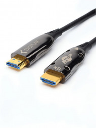 Кабель HDMI ATCOM (AT8886) Кабель HDMI 5 м (HIGH speed, Metal gold, в пакете) 8K VER 2.1