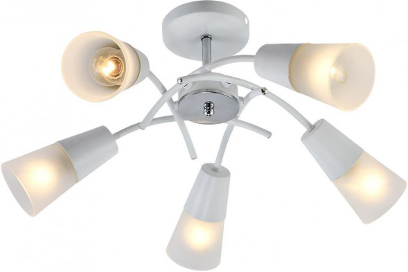 ESCADA 1109/5P Е14*40W White/Chrome