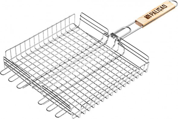 Решетка PALISAD Решетка-гриль 340х340х60 мм, объемная, нержавеющая сталь, Camping//