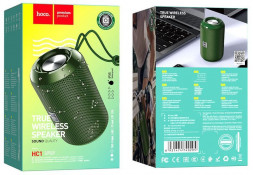 Портативная акустика HOCO (6931474740205) HC1 Trendy Sound т/зеленый