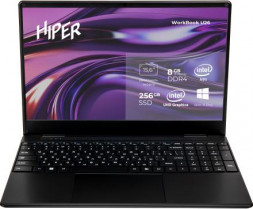 Ноутбук HIPER 15.6 WorkBook U26-15FIN095R8S2WPG Black