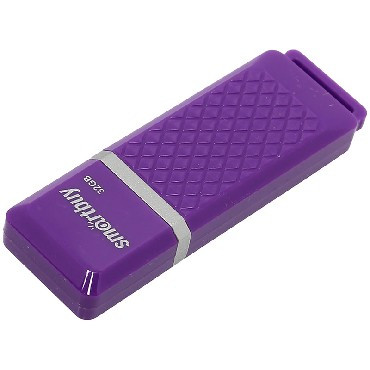 флешка SMARTBUY (SB8GBQZ-V) 8GB QUARTZ SERIES VIOLET
