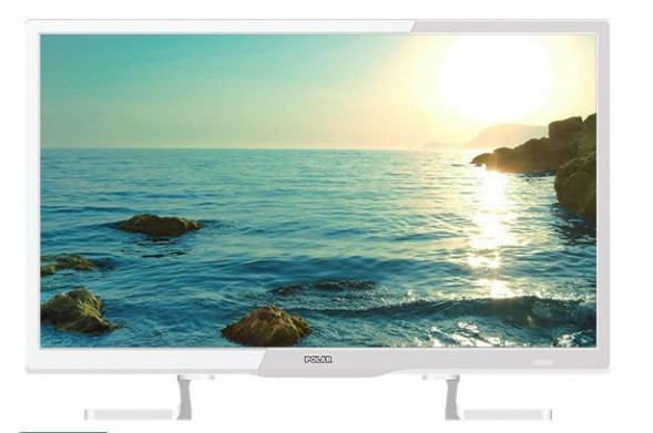 LED-телевизор POLAR P24L25T2C белый