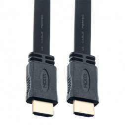 Кабель HDMI PERFEO (H1303) HDMI A вилка - HDMI A вилка VER.1.4 плоский 3 м