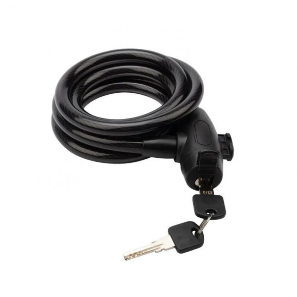 Разное ЧЕТЫРЕ СЕЗОНА (79-0316) ТРОСОВЫЙ ЗАМОК 150 СМ, ЧЕРНЫЙ