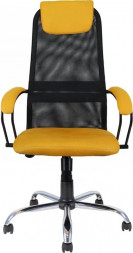 Кресло компьютерное ЯРКРЕСЛА Кр76 Х ТГ ПЛАСТ TW желтая