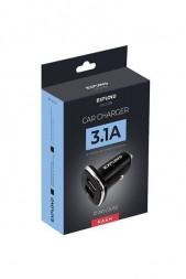 EXPLOYD EX-Z-1131 Автомобильное ЗУ/3.1A/2.1А+1А/2хUSB/чёрный/Rash