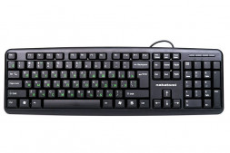 Клавиатура NAKATOMI KN-02U USB черный