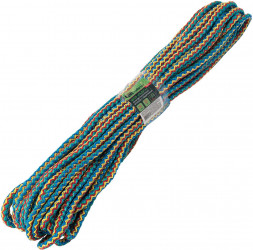 Шнур СИБРТЕХ Шнур вязаный полипропиленовый с серд."Радуга", 8 мм, L 20 м, 93955