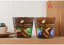 Свеча BARTEK Кофе обжаренный (Coffee Roasted) 115гр в стакане