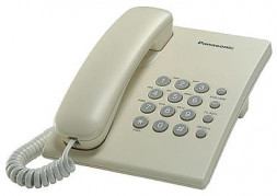 Телефон проводной PANASONIC KX-TS2350RUJ