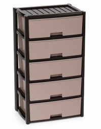 Комод АЛЬТЕРНАТИВА М8762 Колорит 5-ти секцион. широкий (венге)