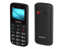 Телефон мобильный MAXVI B100 Black