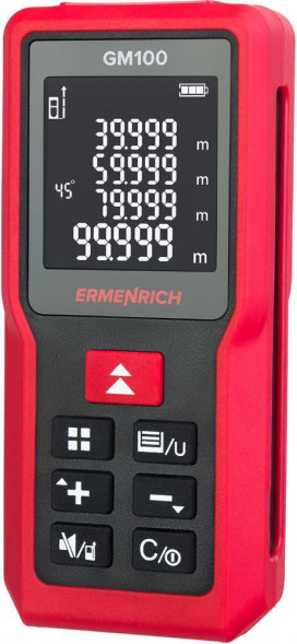 Лазерная рулетка ERMENRICH Reel GM100 81420