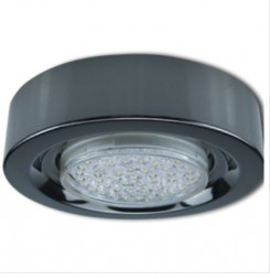 встраиваемый светильник ECOLA FB5330ECB GX53 FT3073 Черный хром