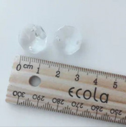 АКСЕССУАРЫ ДЛЯ СВЕТИЛЬНИКОВ ECOLA DT14RVECB Сделай сам Хрустальный светильник Подвеска 8-угольник