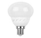 Лампа светодиодная ECOLA globe K4LV50ELC 5,0W G50 E14 4000K шар (керамика) 92x50 (5)