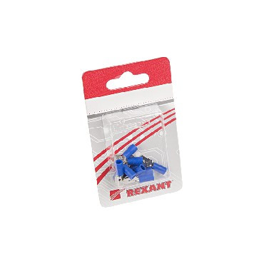 Клемма REXANT (08-0333-10) клемма (штекер - 6,3мм) 1.5-2.5мм) БЛИСТЕР