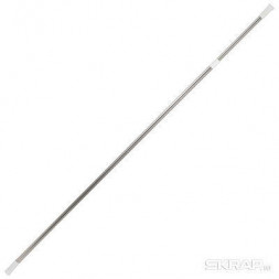 РЫЖИЙ КОТ Карниз для ванной, длина 140-260 см, нерж. сталь, цвет- хром (103948)