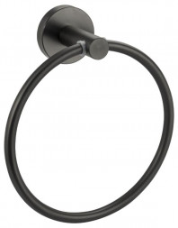 держатель GFMARK 78147 Держатель полотенца круглый, в виде кольца, ГРАФИТ