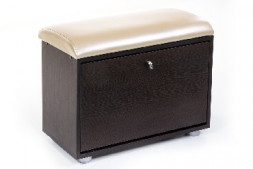 Обувница БИТЕЛ МС-1 Венге/Бежевый С-101 (2 кор)