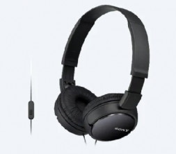 Наушники с гарнитурой SONY MDR-ZX110AP/В Цвет Черный