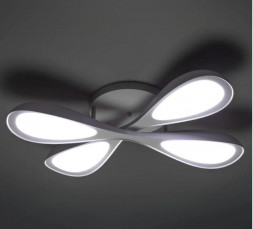 Люстра RITTER 52099 7 FARFALLA, с ДУ, 3 режима, белый