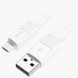 Кабель HOCO (6931474770998) X84 Solid MicroUSB (m) 1m - белый